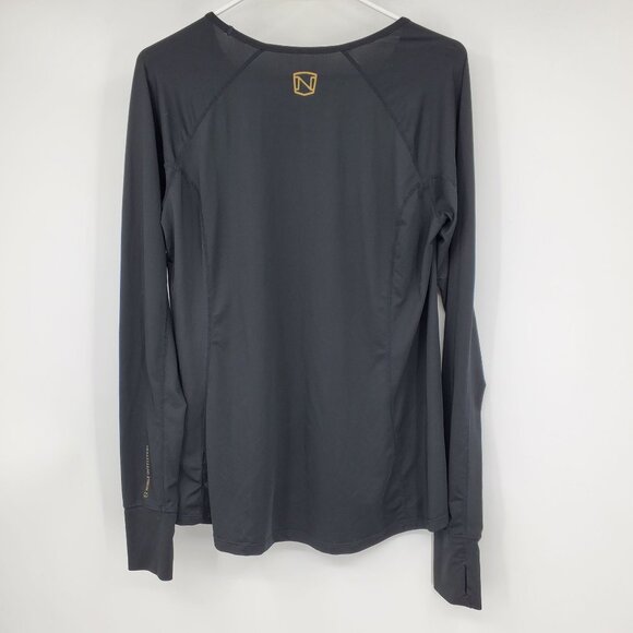 Noble Outfitters Black Long Sleeved Lightweight Equestrian Pullover Riding Shirt - Picture 2 of 10